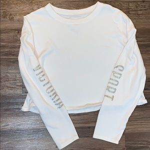 Victoria Secret Sports Cropped Crewneck
